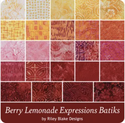 Fabrics / Berry Lemonade Batiks by Riley Blake