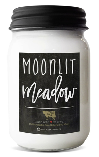 [49240] 13oz Farmhouse Mason Jar Moonlit Meadow