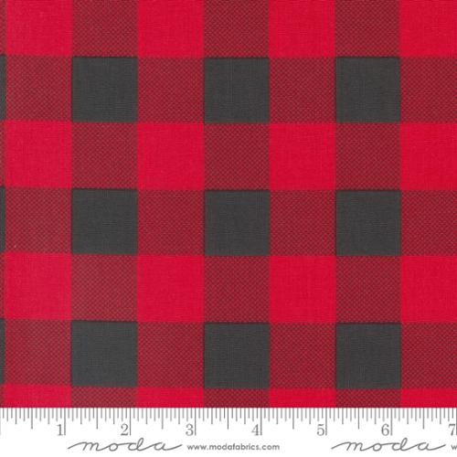 [29185-22] Red Charcoal Check