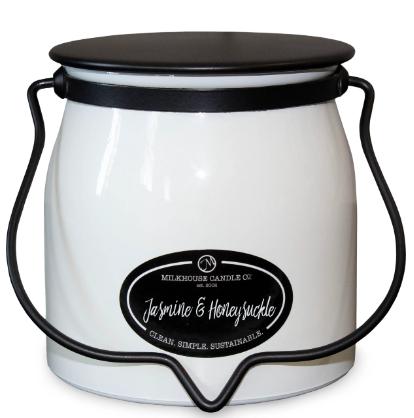 [44905] Small Butter Jar Jasmine & Honeysuckle