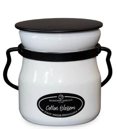 [45530] Cream Jar Cotton Blossom