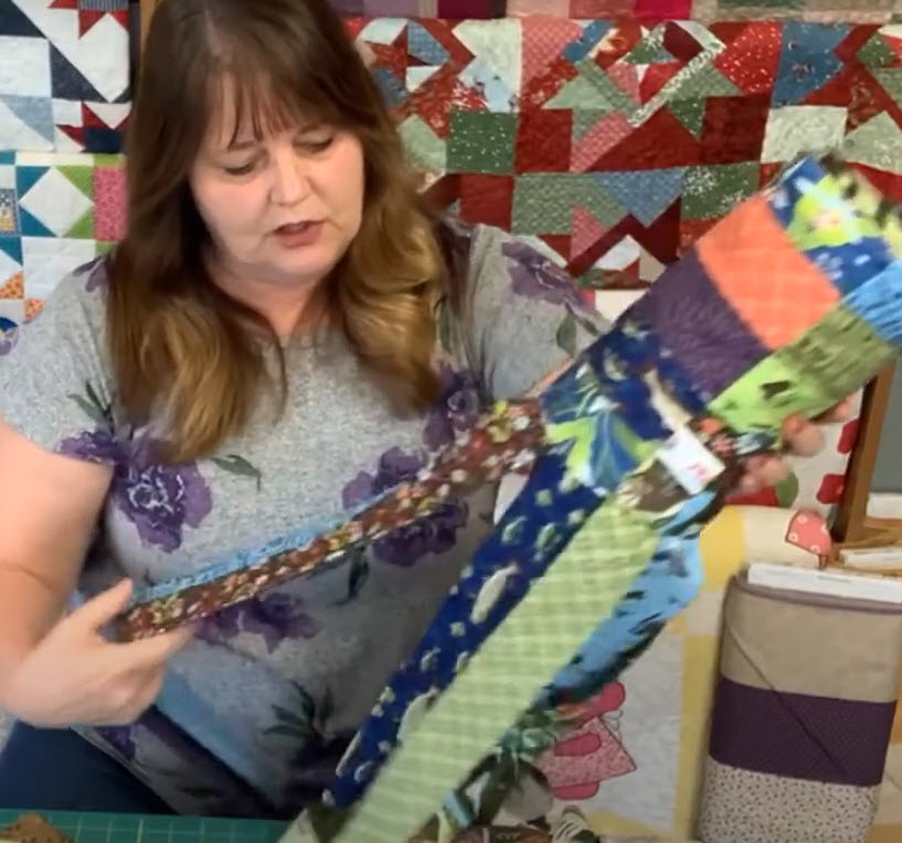 Monday Morning Quilting Quickies - Summer Windsock