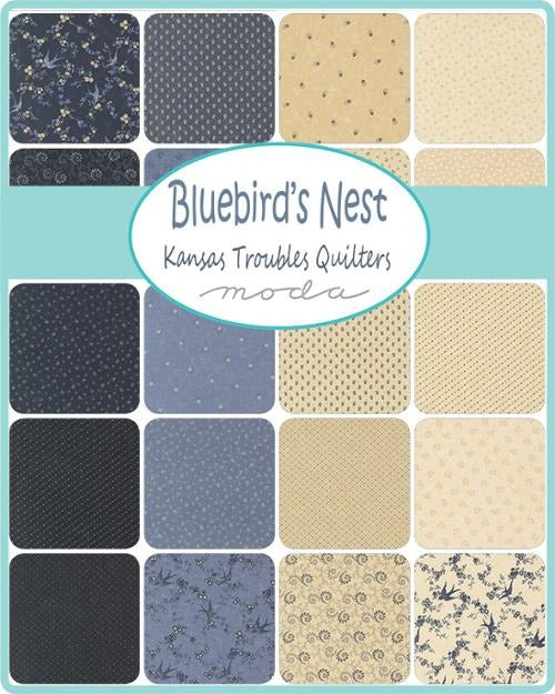 Bluebird's Nest by Kansas Troubles Quilters for Moda