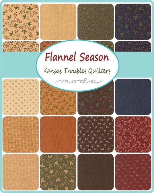 Flannel Season by Kansas Troubles Quilters for Moda