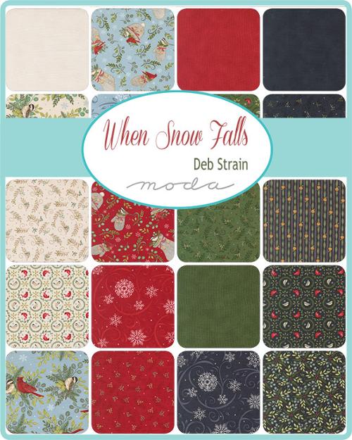 When Snow Falls by Deb Strain for Moda