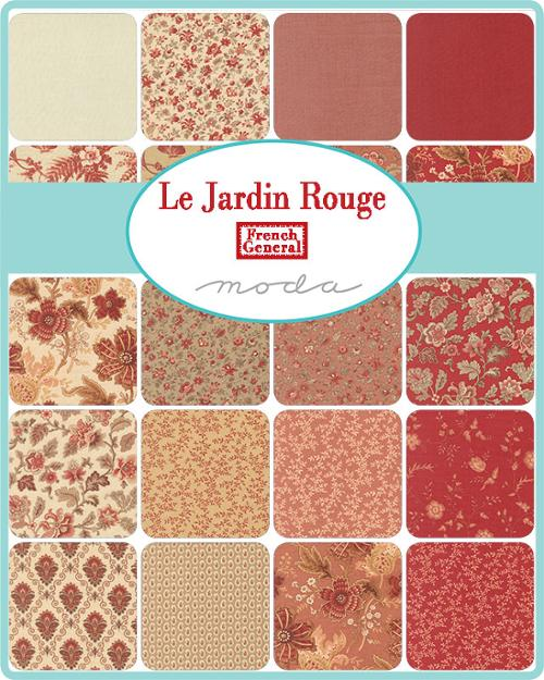 Le Jardin Rouge by French General for Moda