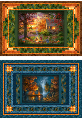 Fireside Serenity by Abraham Hunter for P & B Textiles