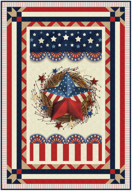 Love & Glory by Gina Jane Lee for P & B Textiles