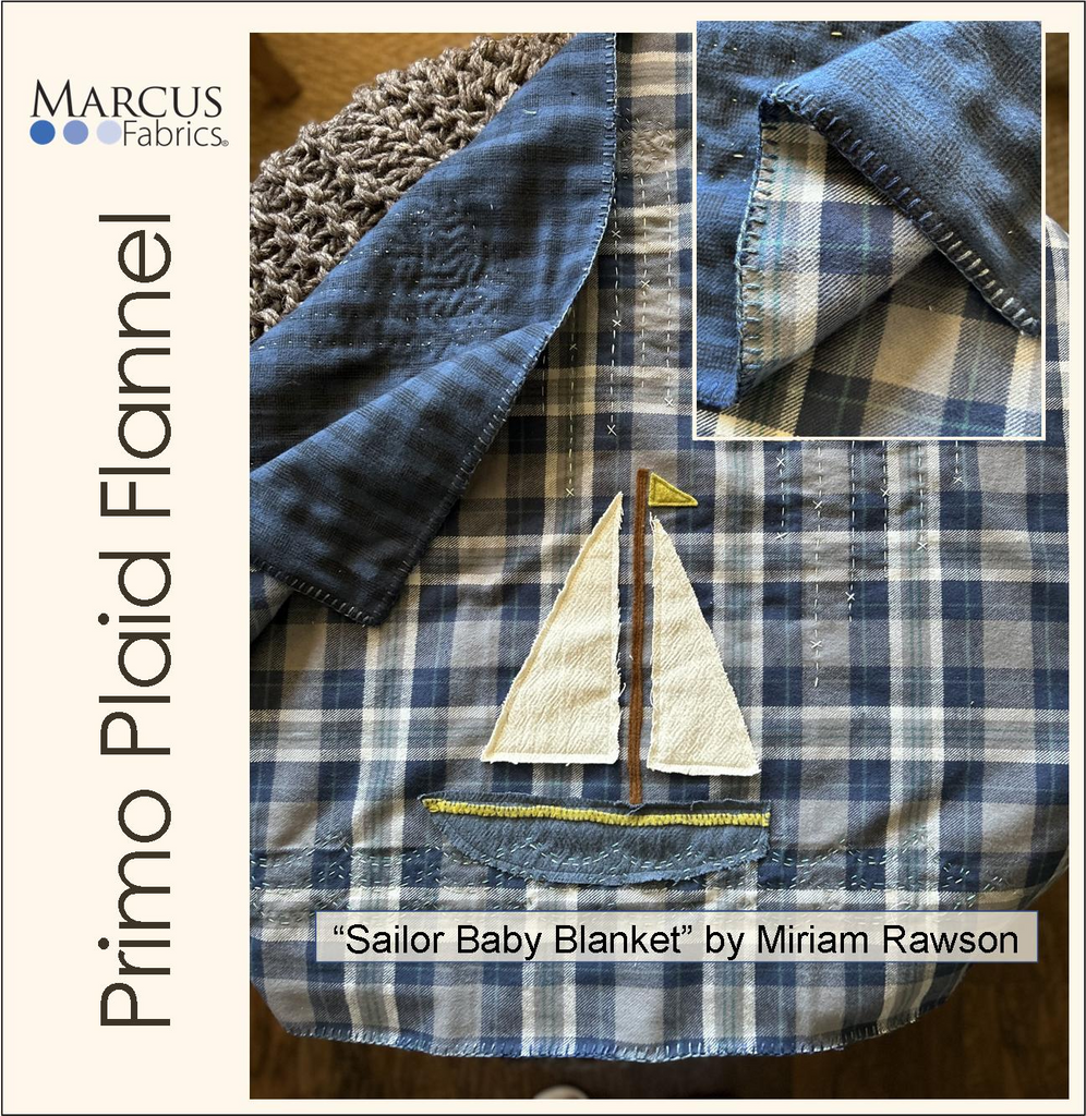 Primo Plaid Flannel by Marcus Fabrics