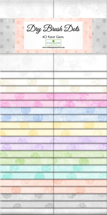 Dry Brush Dots - 40 Karat Gems