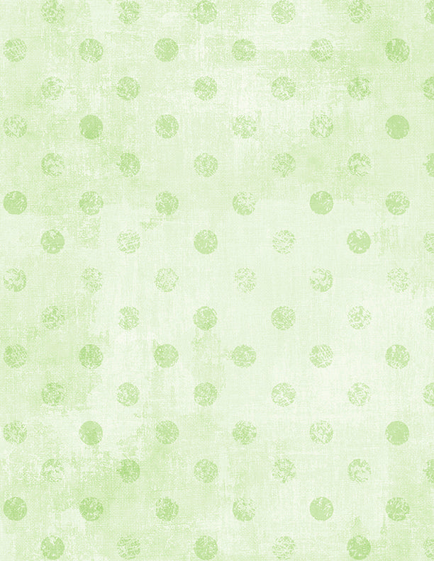 Dots Pale Lime Dry Brush