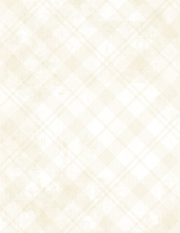 Plaid Whipped Cream Dry Brush