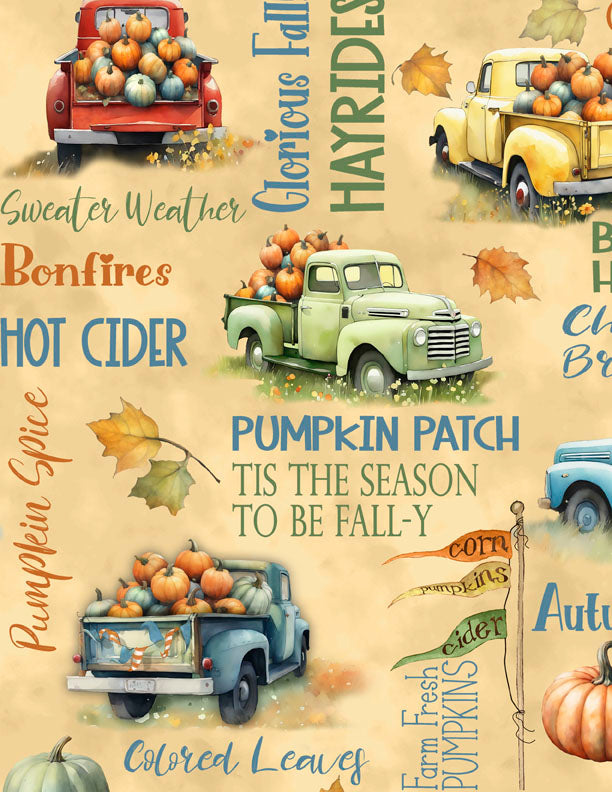 Large All Over Golden Tan