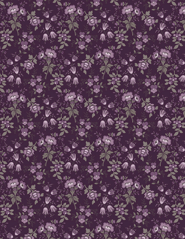 Small Floral Purple
