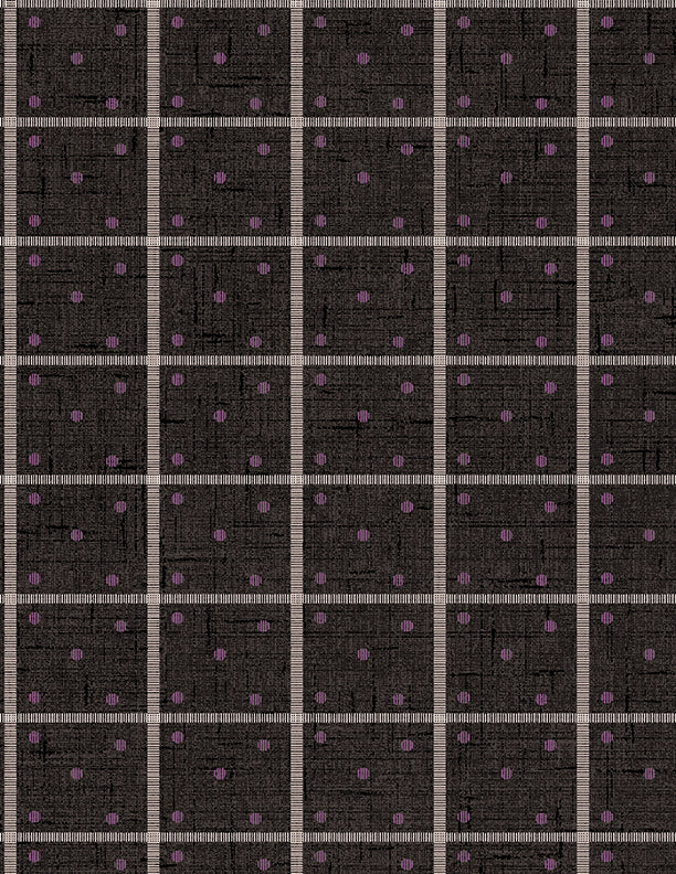 Dots & Stripes Black