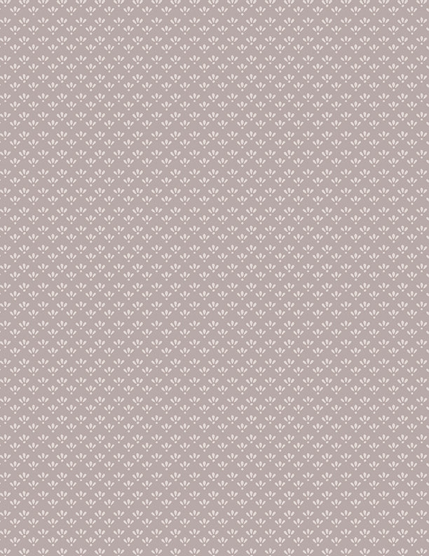 Tiny Floral Light Gray