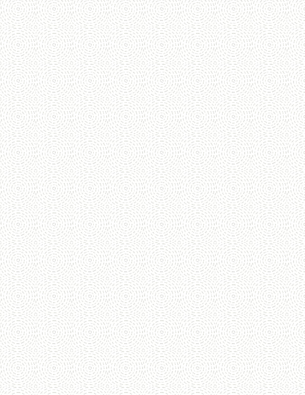 Essentials Sew Happy 2 - Quilting Circles White on White