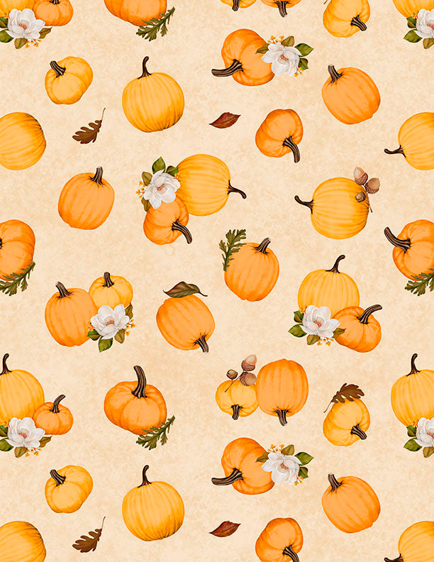 Oh My Gourd! - Tossed Pumpkins Cream