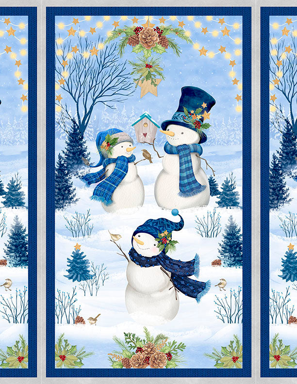 Let it Snow-Man! - Large Panel Multi