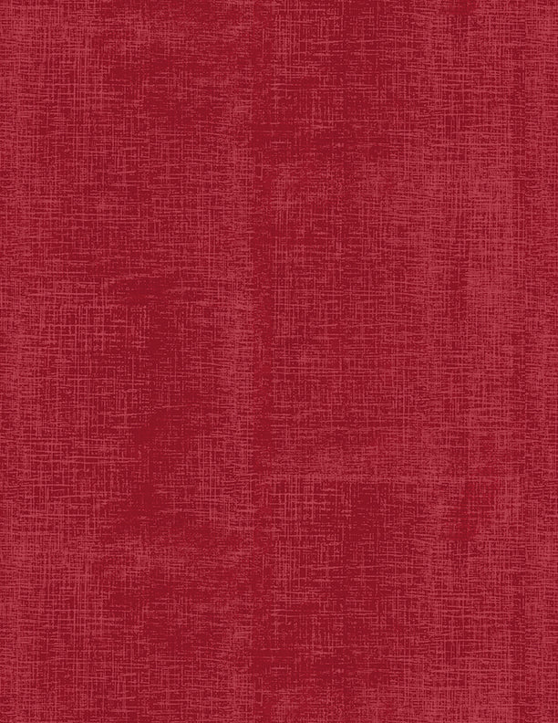 Essentials Canvas Texture - Canvas Texture Ruby Red