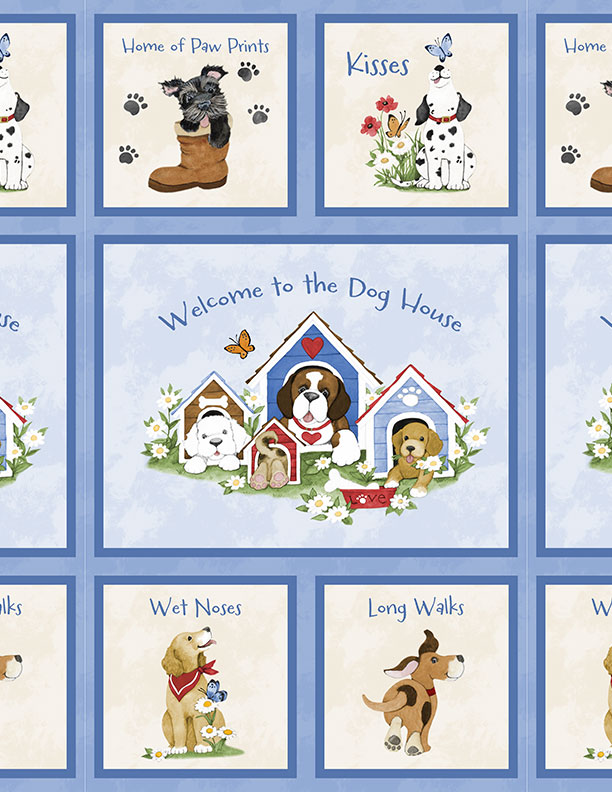 Paws at Play - Craft Panel Multi