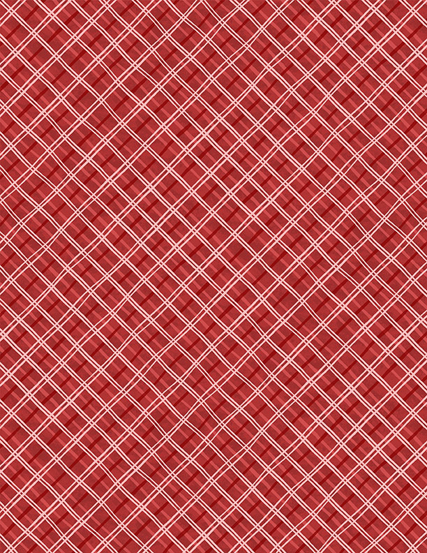 Paws at Play - Plaid Red