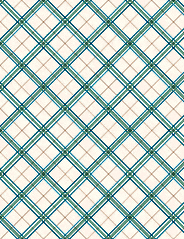 Reeled In - Plaid Cream