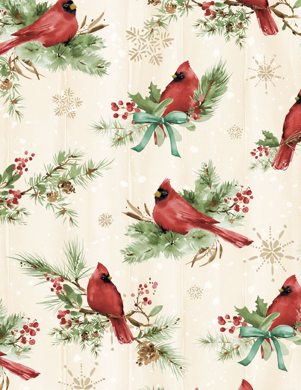 Cream Cardinals All Over