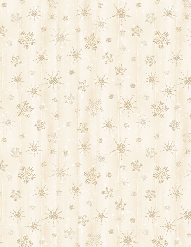 Cream Snowflakes