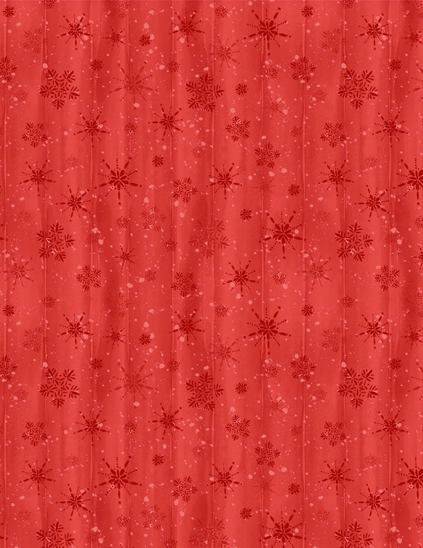 Red Snowflakes