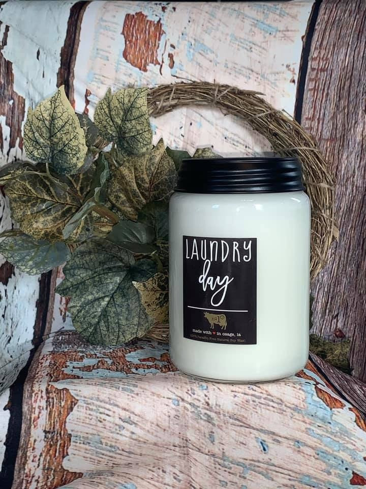 26 oz Apothecary Jar Laundry Day