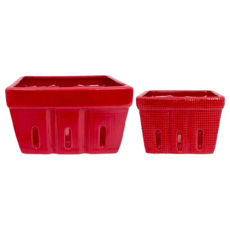 Berry Bowl Set of 2 Red