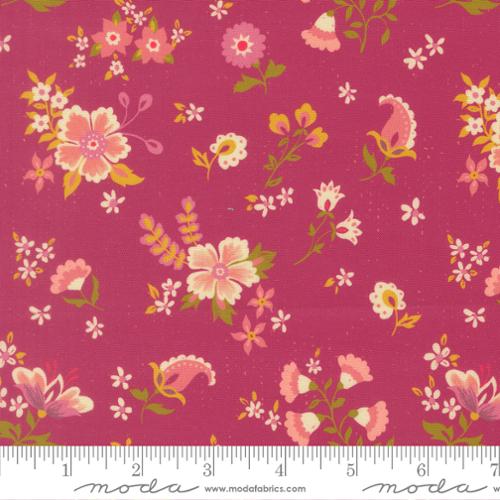 Sitara Davina Pomegranate fabric by Crystal Manning for Moda