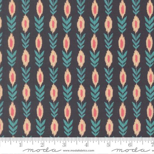 Sitara Vines Midnight fabric by Crystal Manning for Moda