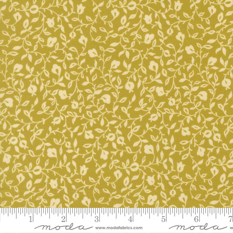 Sitara Affinity Pesto fabric by Crystal Manning for Moda