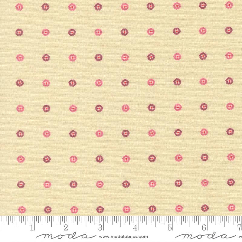Sitara Floret Cream fabric by Crystal Manning for Moda