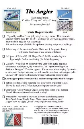 The Angler Pattern - Pine Needles Quilt & Sew