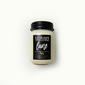 Raspberry Lane Candle | 13 oz Mason Jar