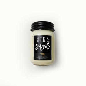 13oz Farmhouse Mason Jar Milk & Sugar