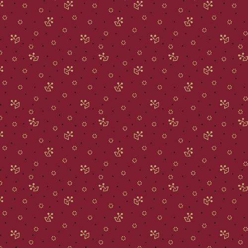 Bridgeport Tossed Sprigs Red