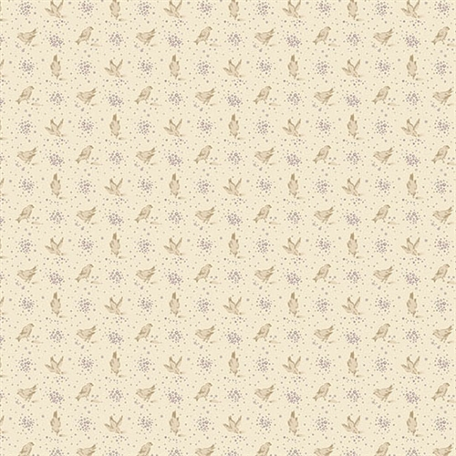 Wildflower Cottage Parchment Meadowlarks