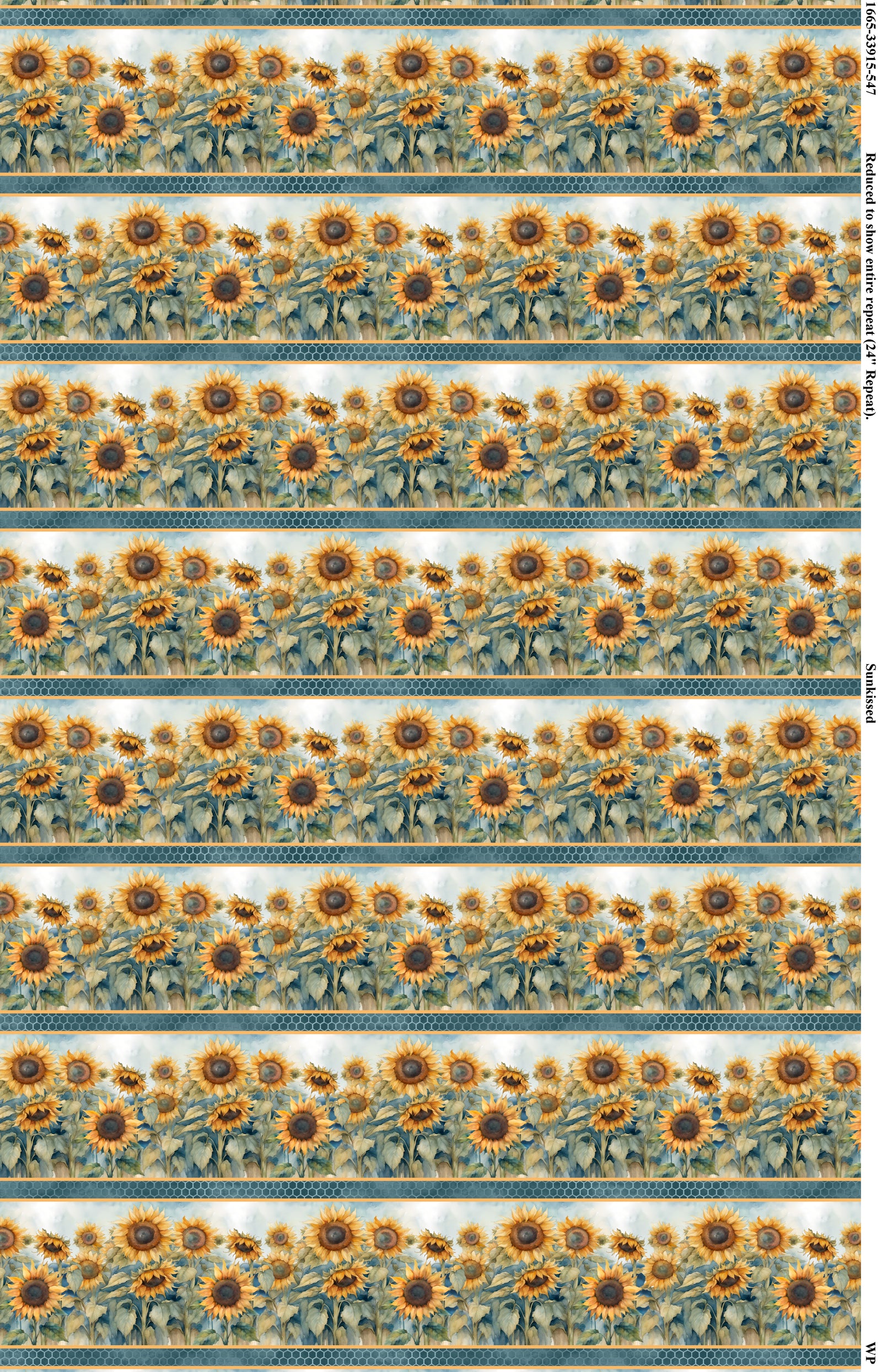 Sunflower Easy Table Runner 1 1/2 Yd.