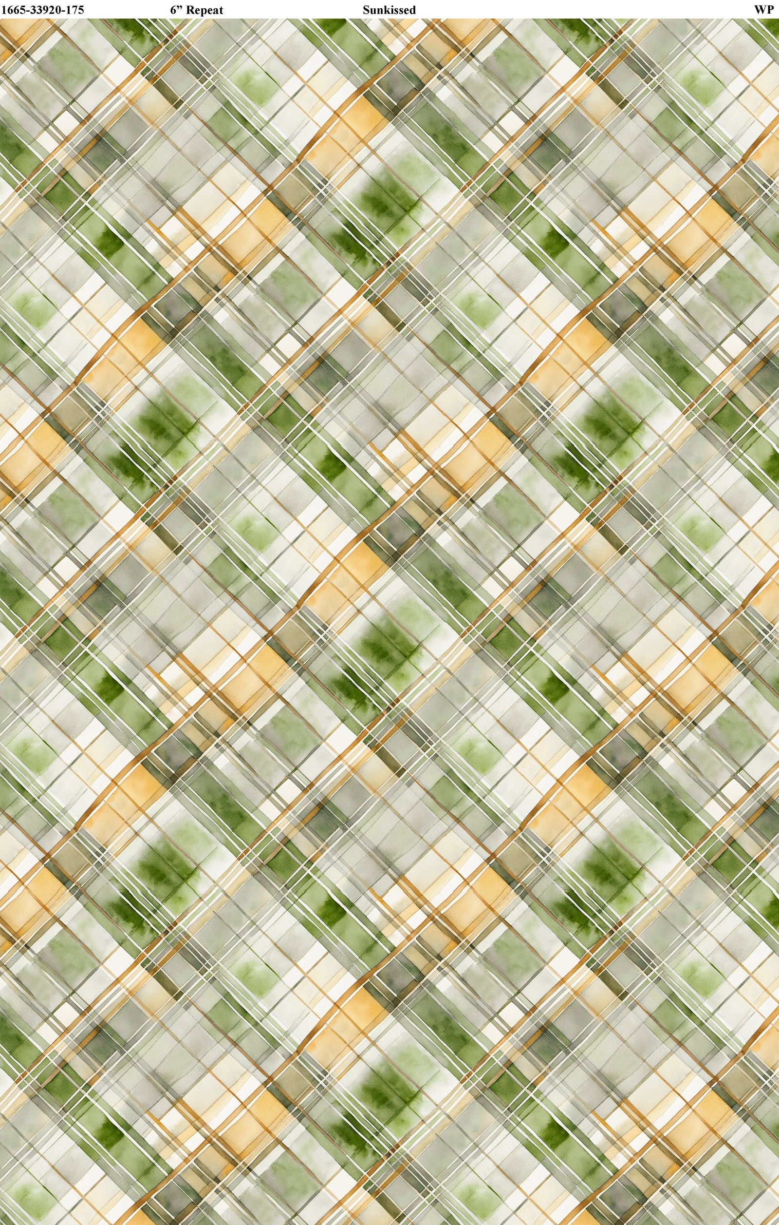 Plaid Green