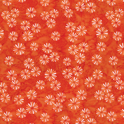 Bali Burst Orange Batik