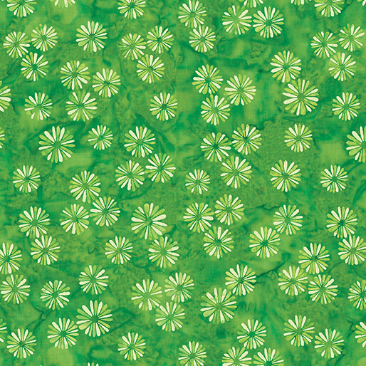 Bali Burst Green Batik