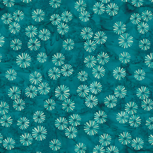 Bali Burst Teal Batik