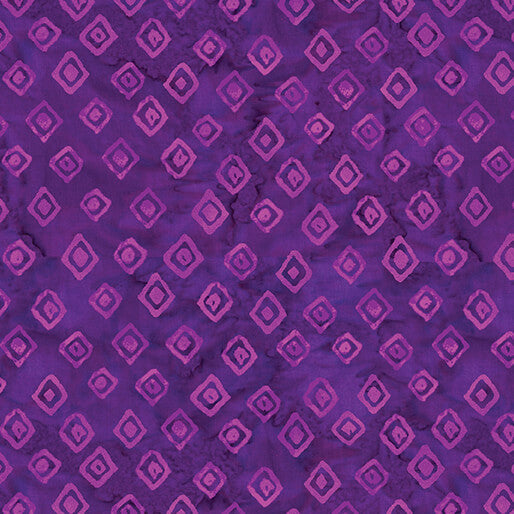 Diamond Toss Plum Batik