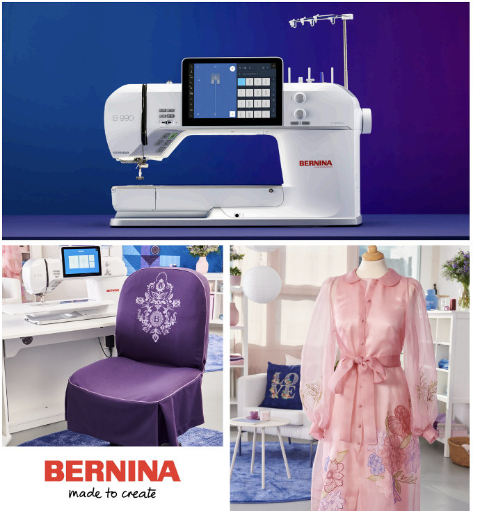 NEW Bernina 990 Mastery - Sewing (October and December)