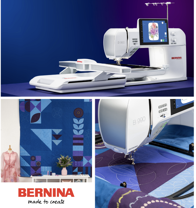 NEW Bernina 990 Mastery - Quilting (October & December)