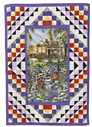 Make a Panel Quilt with Modified Trip Around the World Design (May 15, 2025)